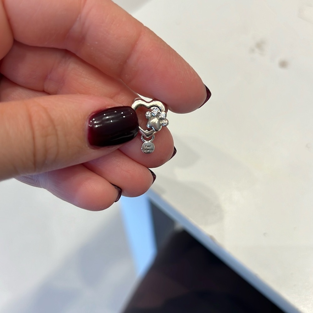 Fur mom pandora charm